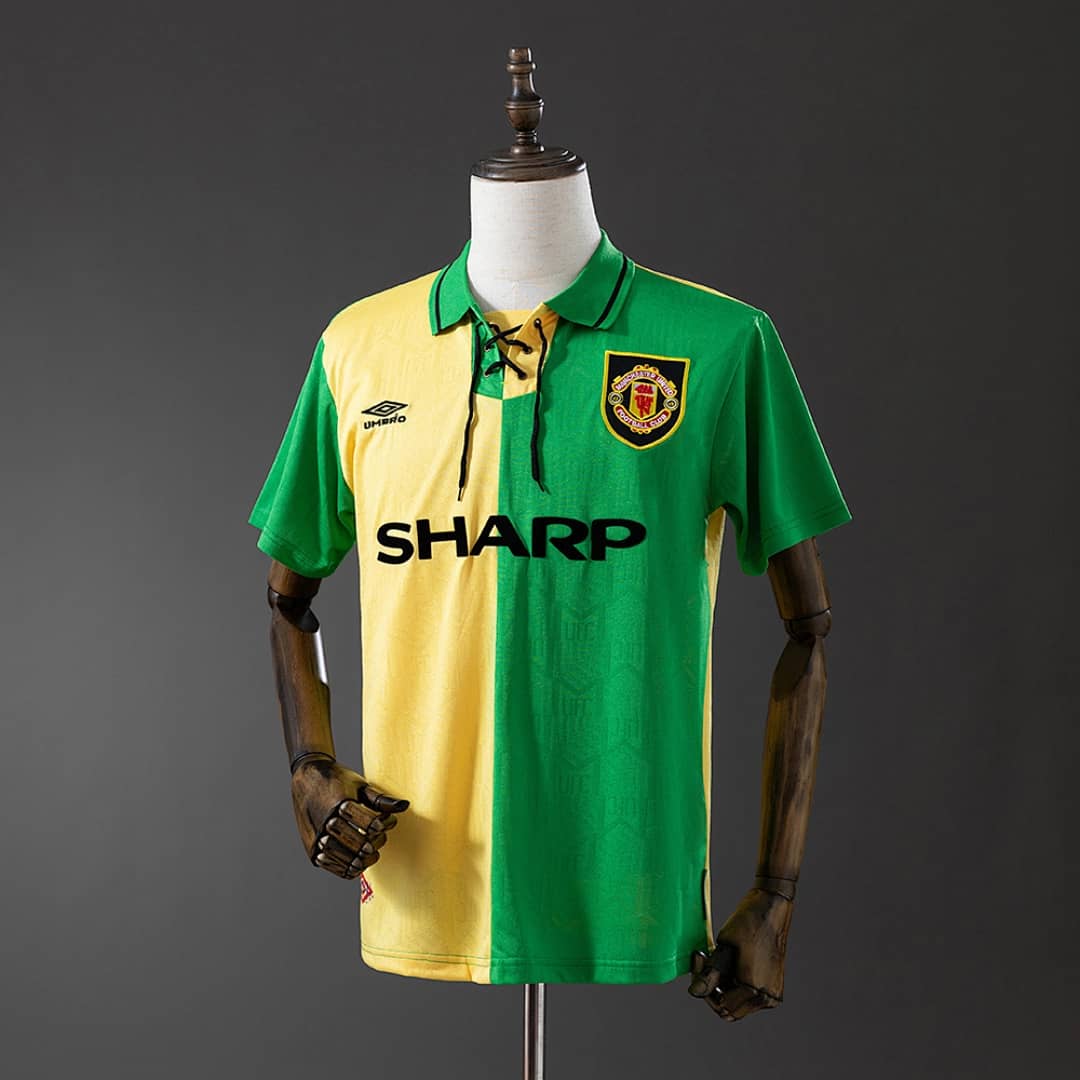 Camisola Alternativa do Manchester United (Retro) (4)