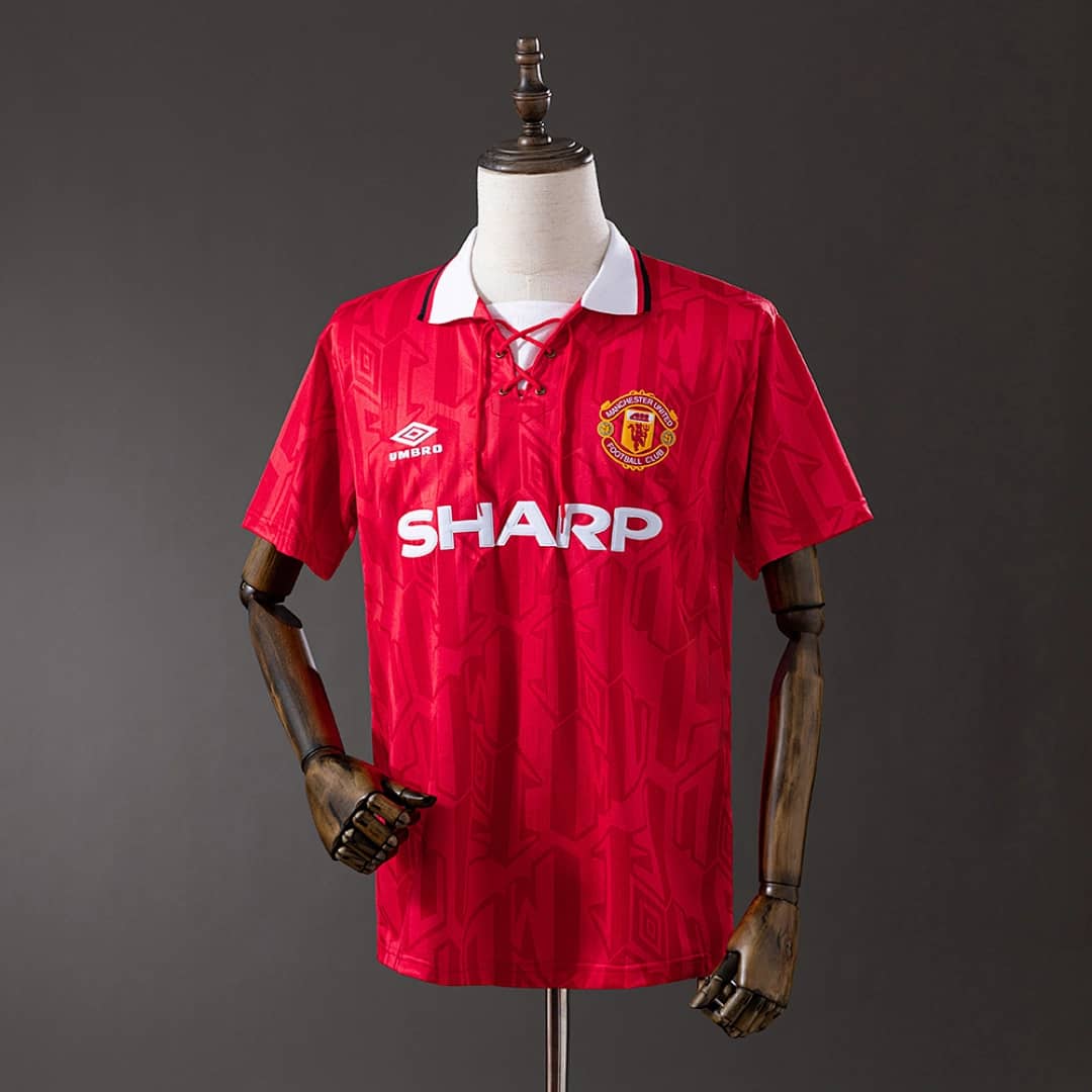 Camisola Principal do Manchester United (Retro) (2)
