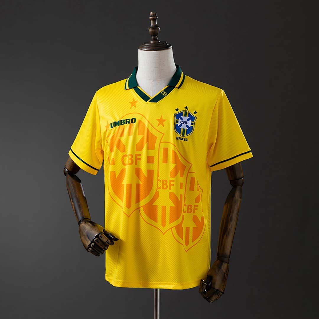 Camisola Principal do Brasil 1993/1994 (Retro)