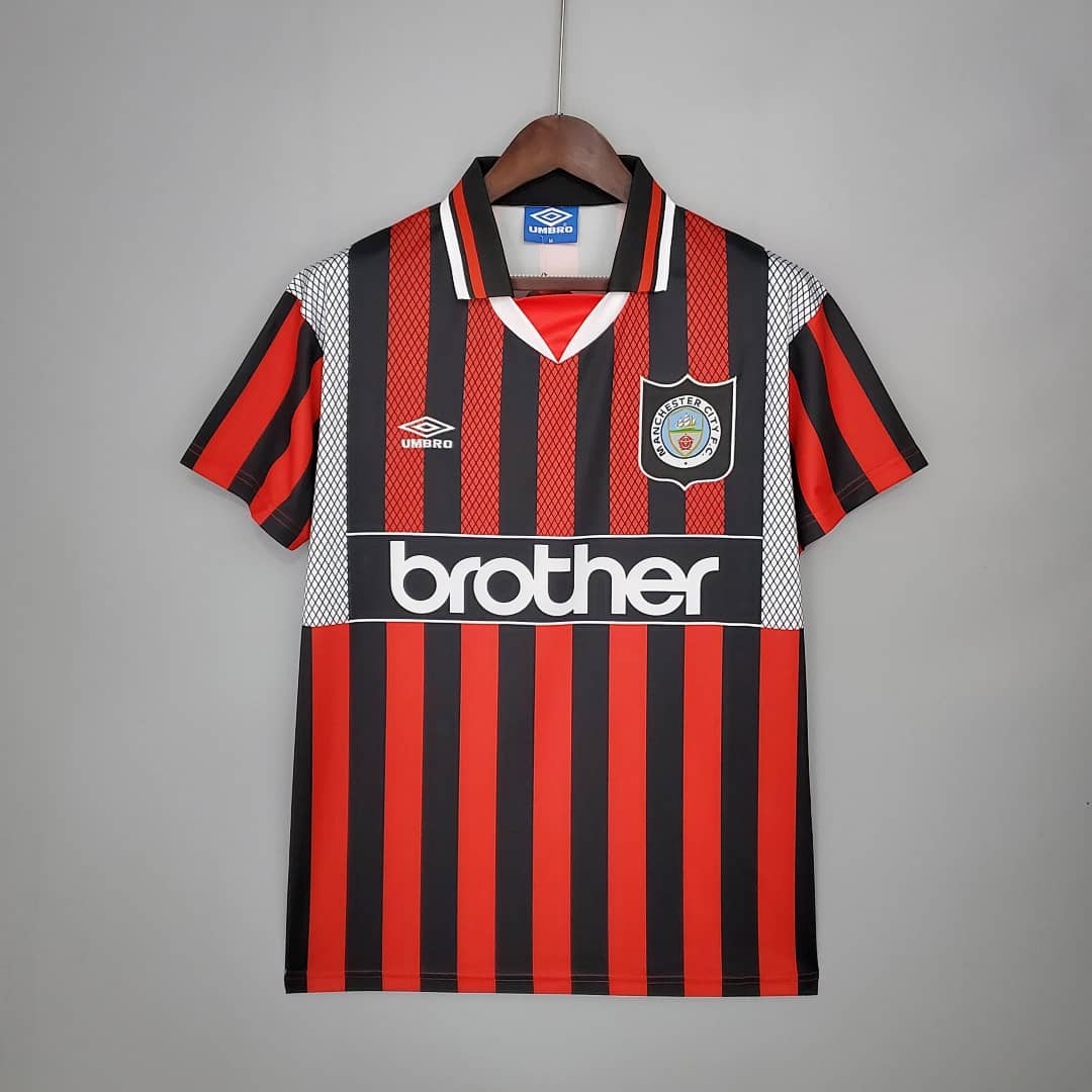 Camisola Alternativa do Manchester City (Retro)