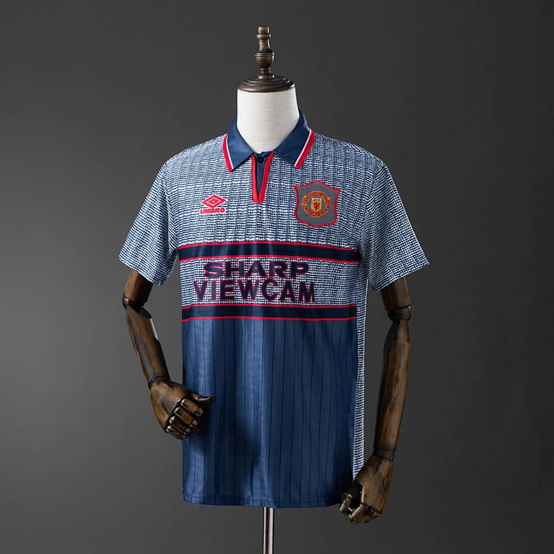 Camisola Alternativa do Manchester United 1995/1996 (Retro)