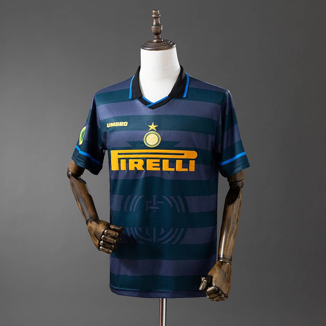 Camisola Alternativa do Inter Milan 1997/1998 (Retro)