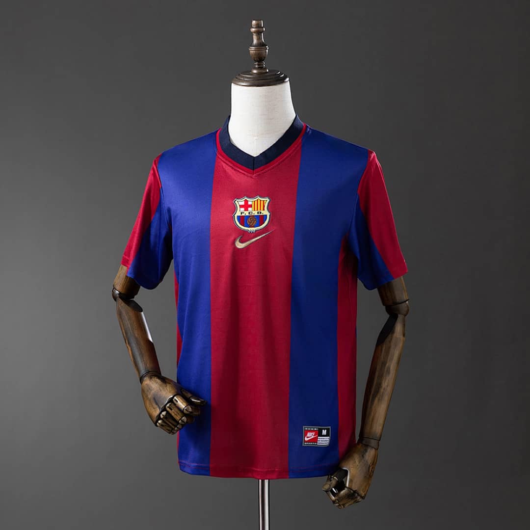 Camisola Principal do FC Barcelona 1998/1999 (Retro)
