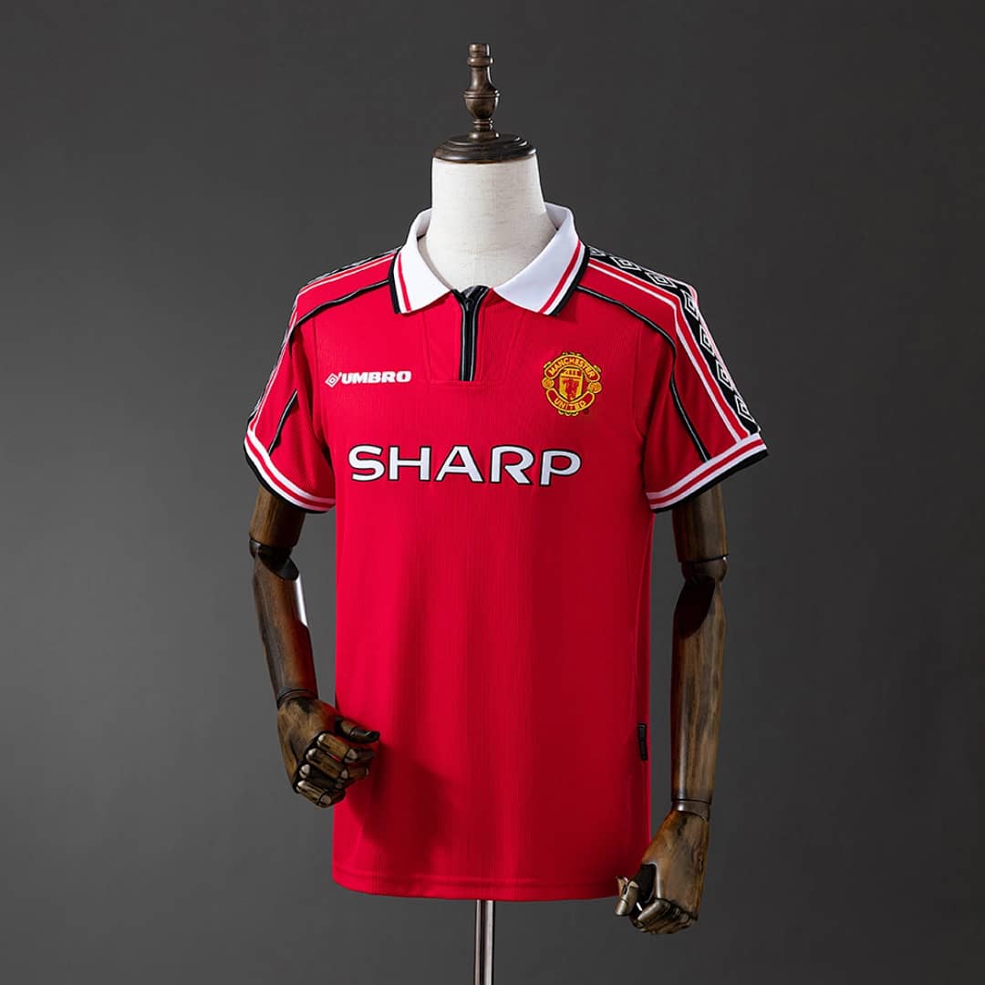 Camisola Principal do Manchester United 1998/1999 (Retro)