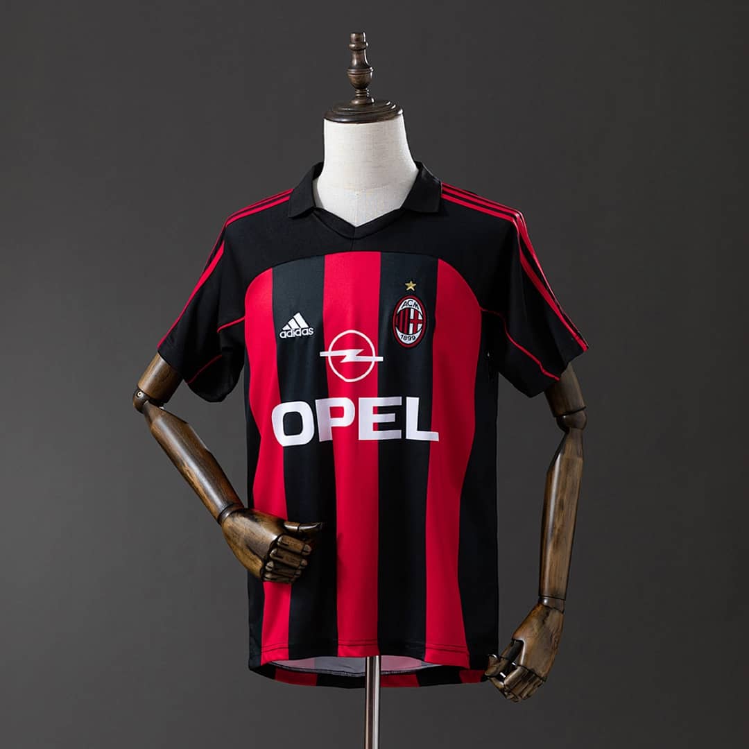Camisola Principal do AC Milan (Retro)