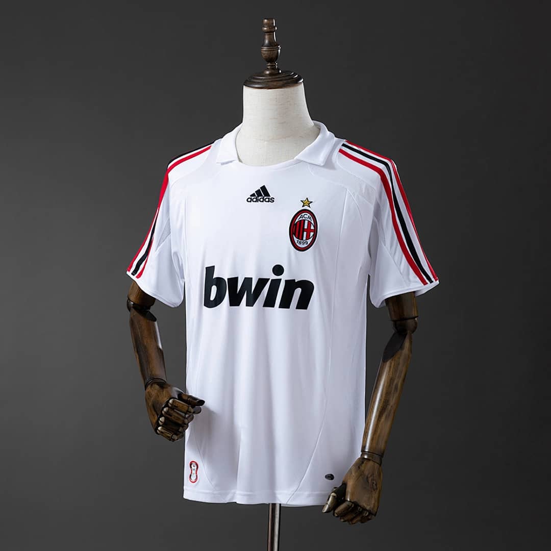 Camisola Alternativa do AC Milan 2007/2008 (Retro)