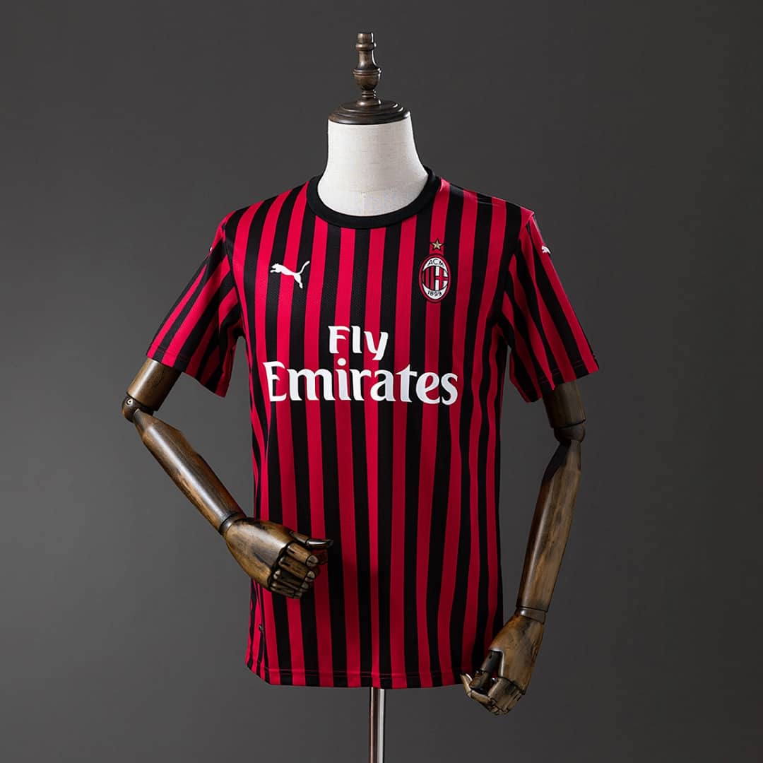 Camisola Principal do AC Milan 2019/2020 (Retro)