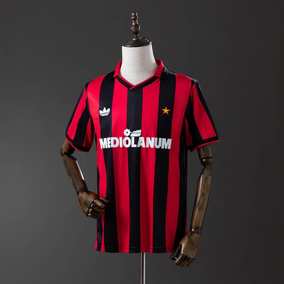 Camisola Principal do AC Milan 1990/1991 (Retro)