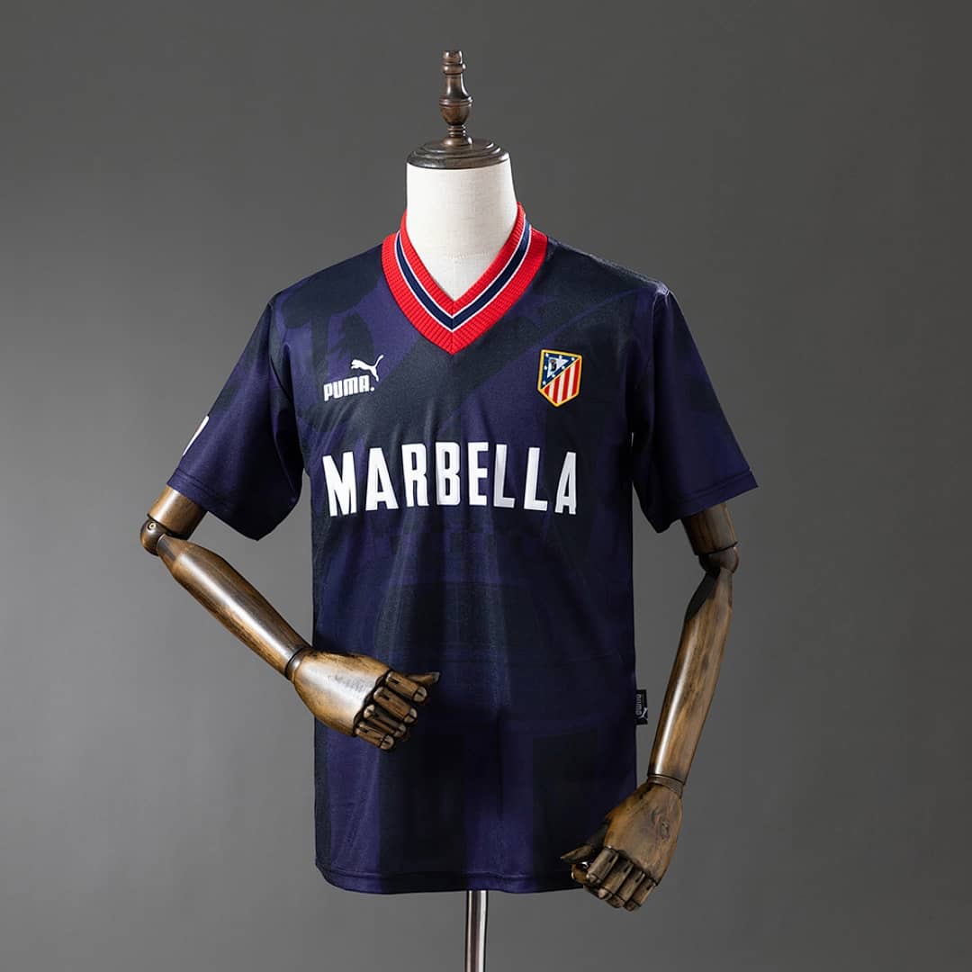 Camisola Terceira do Atletico Madrid 1995/1996 (Retro)