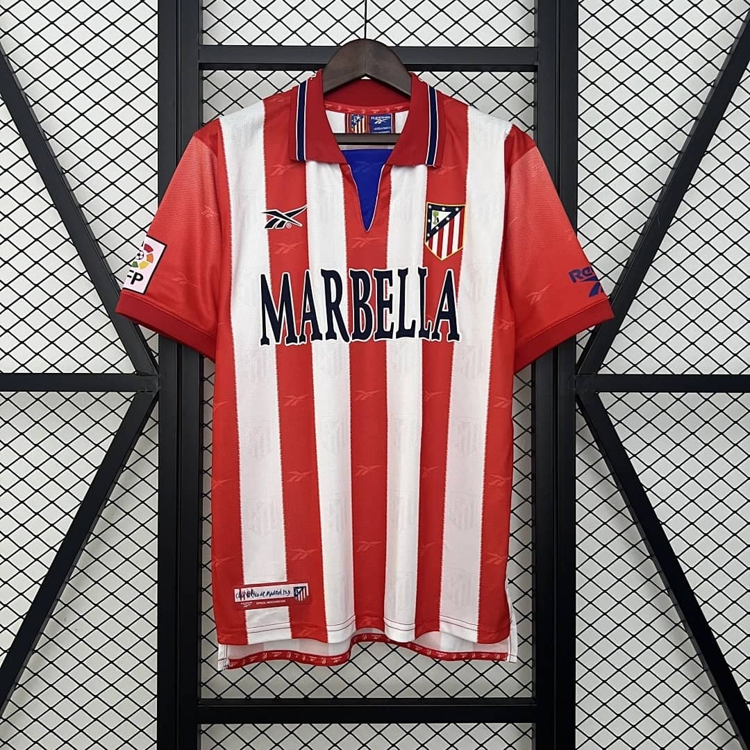 Camisola Principal do Atletico Madrid 1998/1999 (Retro)