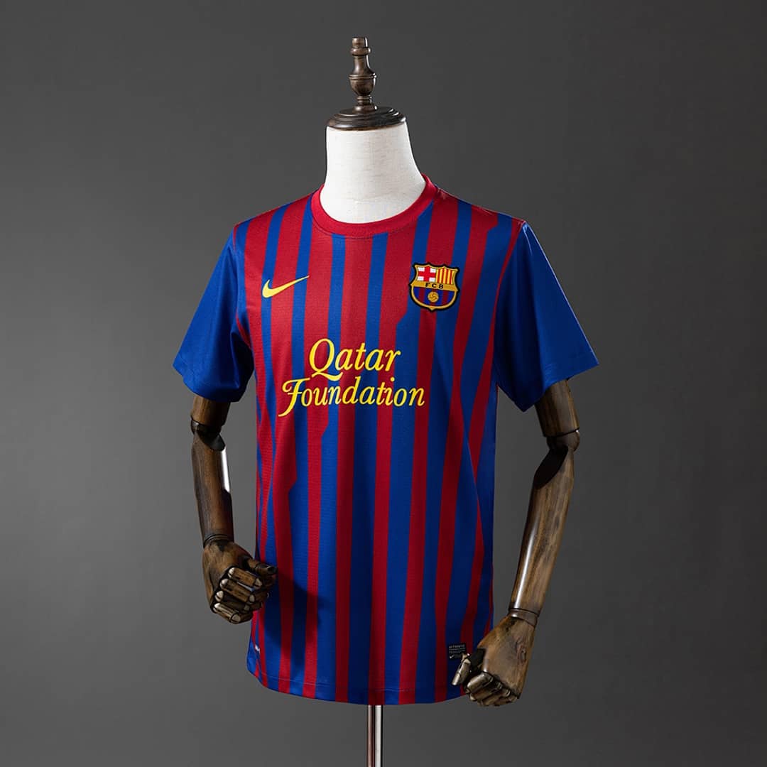 Camisola Principal do FC Barcelona 2011/2012 (Retro)
