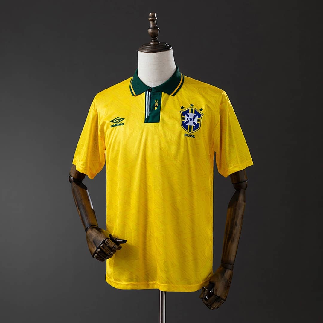 Camisola Principal do Brasil (Retro)