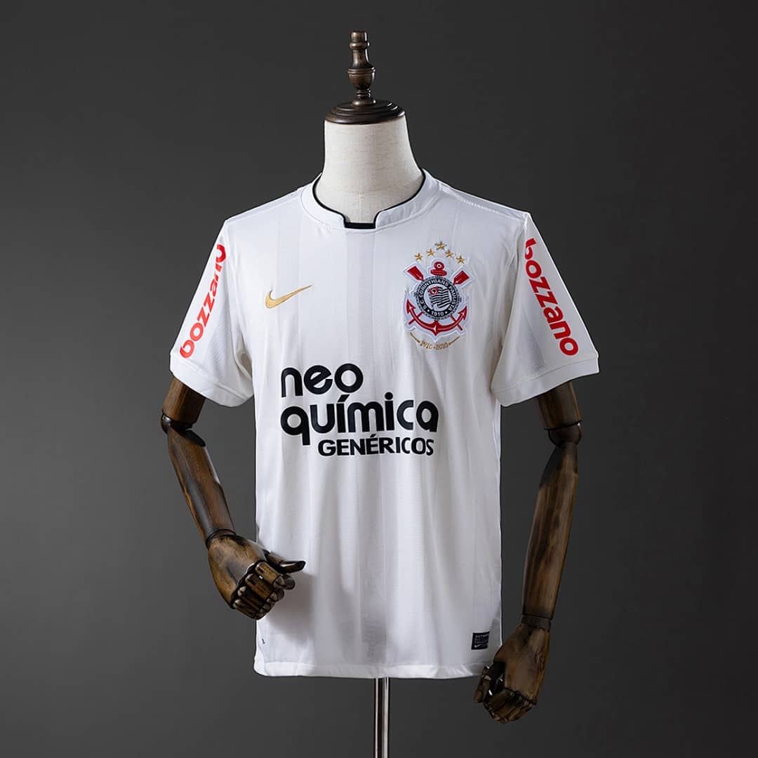 Camisola Principal do Corinthians 2010 (Retro)
