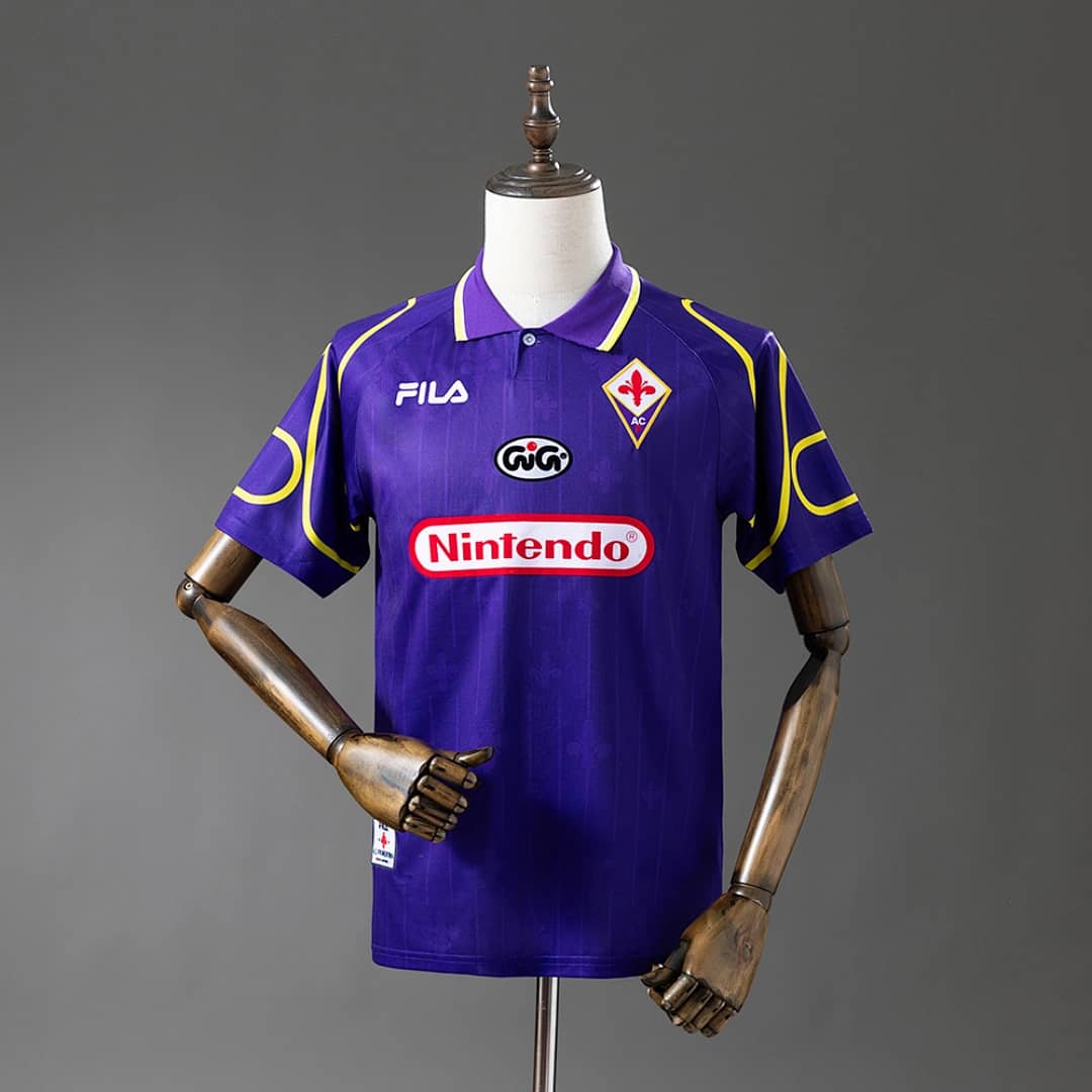 Camisola Principal do Fiorentina 1997/1998 (Retro)