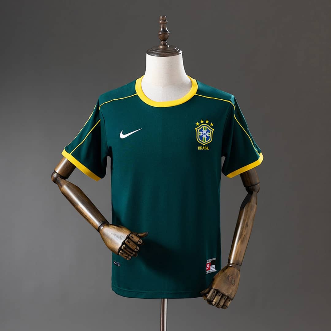 Camisola Guarda-Redes do Brasil 1998 (Retro) (2)