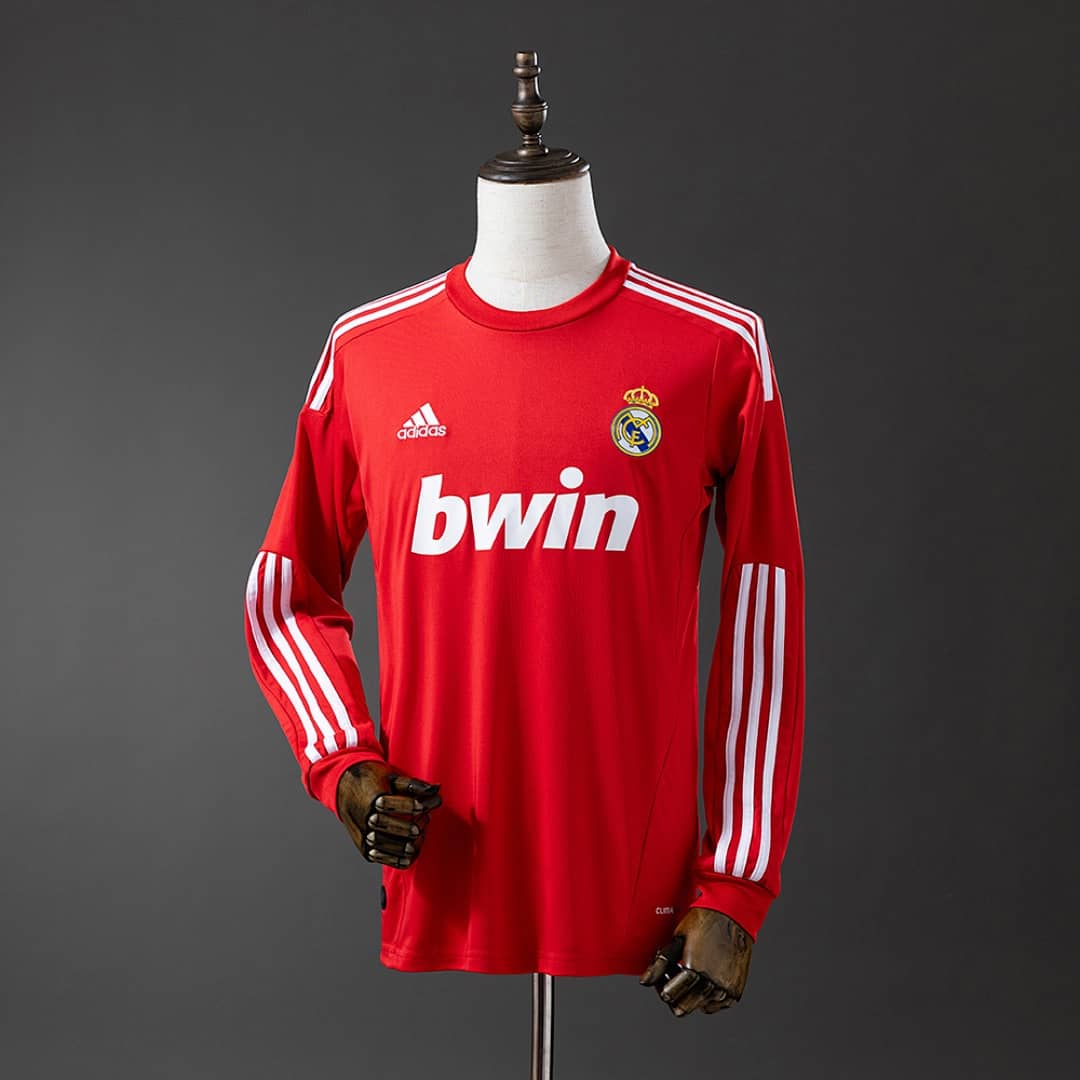 Camisola Terceira do Real Madrid 2011/2012 (Retro, Manga Longa)