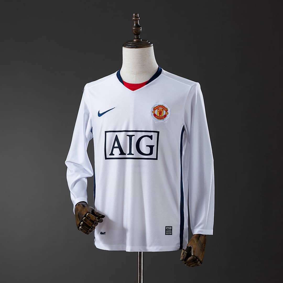 Camisola Alternativa do Manchester United 2008/2009 Champions League (Retro)