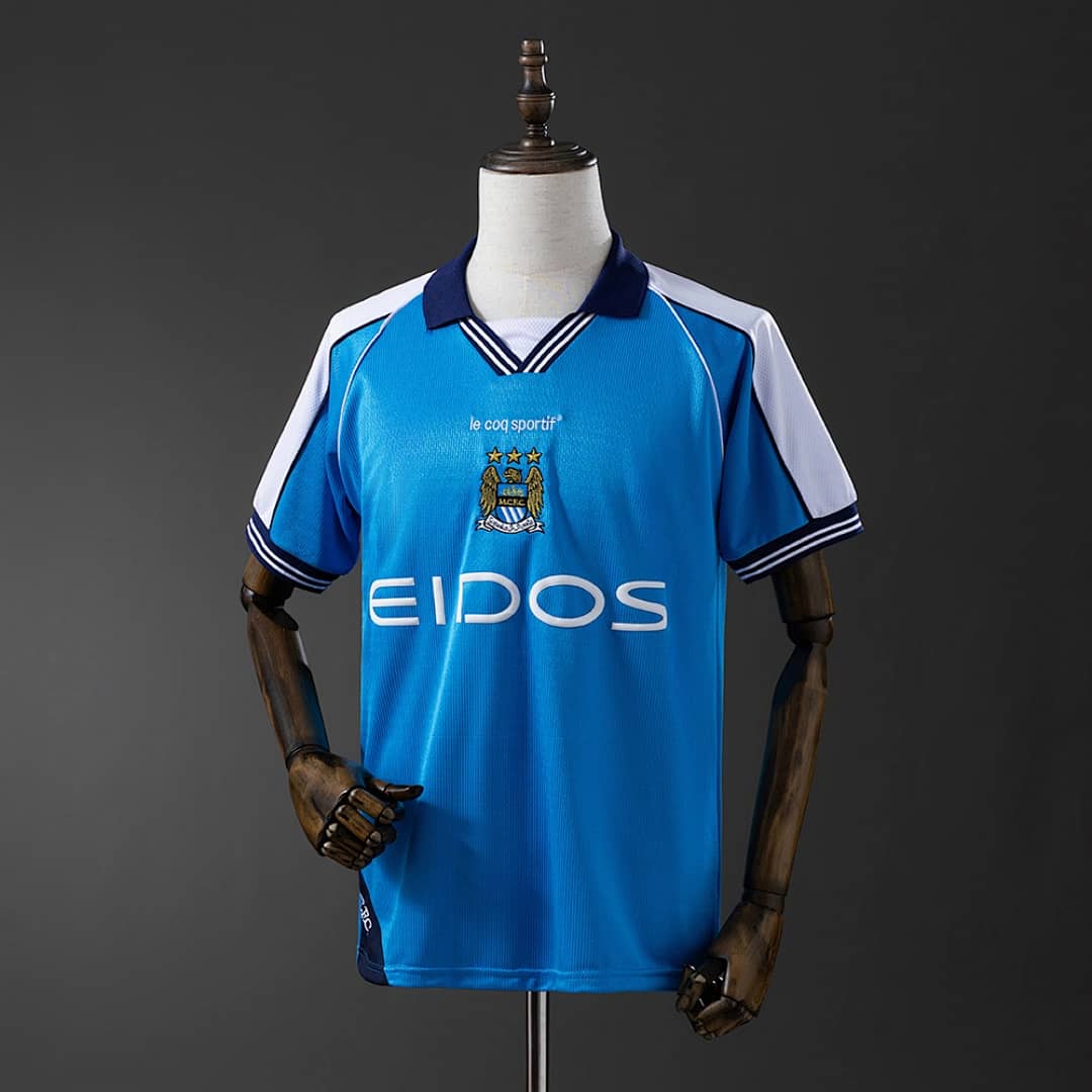 Camisola Principal do Manchester City (Retro) (2)