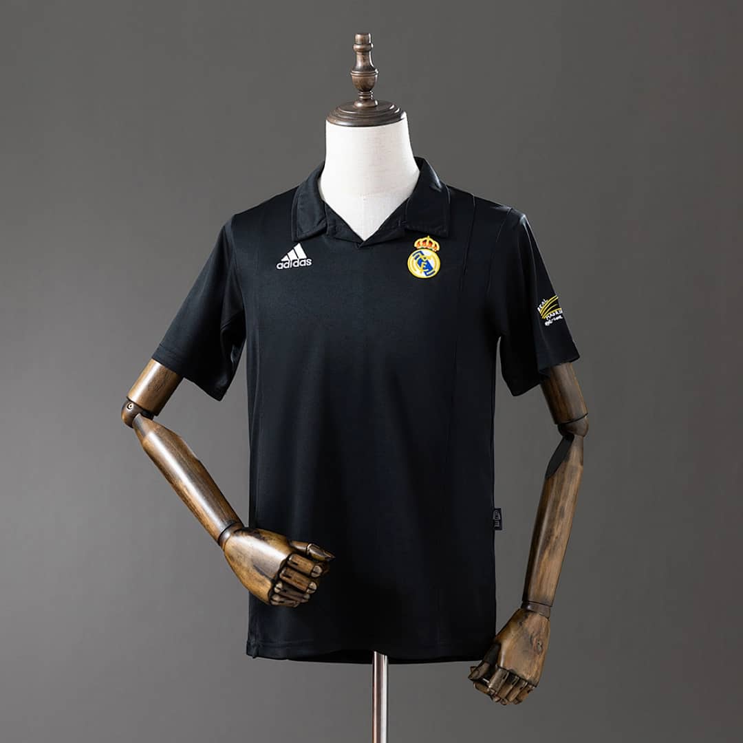 Camisola Alternativa do Real Madrid 2002/2003 Champions League (Retro)