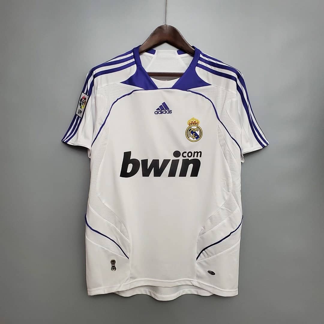 Camisola Principal do Real Madrid 2007/2008 (Retro) (2)