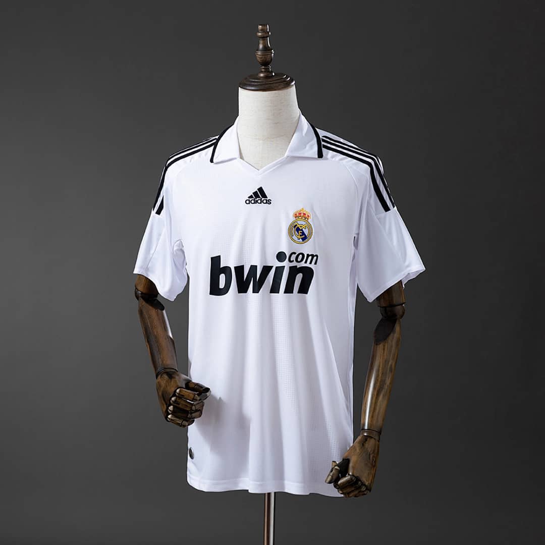 Camisola Principal do Real Madrid 2008/2009 (Retro)