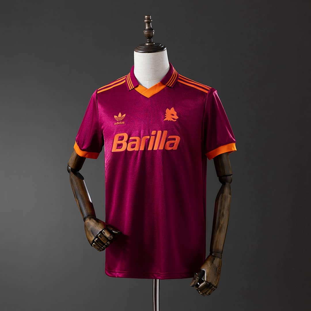Camisola Principal do AS Roma (Retro)