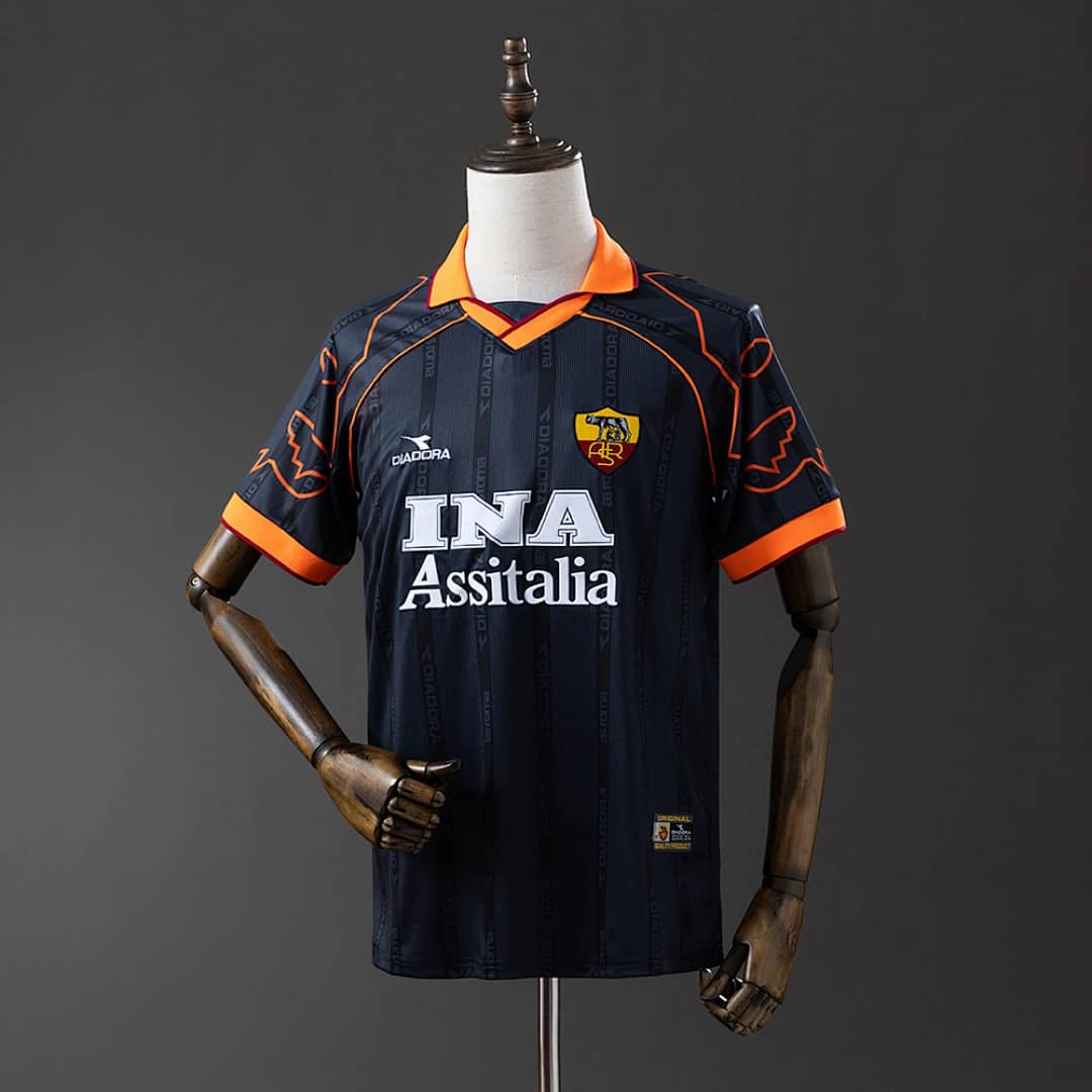 Camisola Alternativa do AS Roma 1999/2000 (Retro)