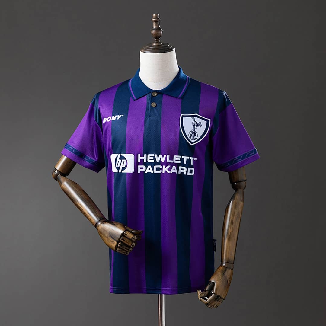 Camisola Alternativa do Tottenham Hotspur (Retro) (2)