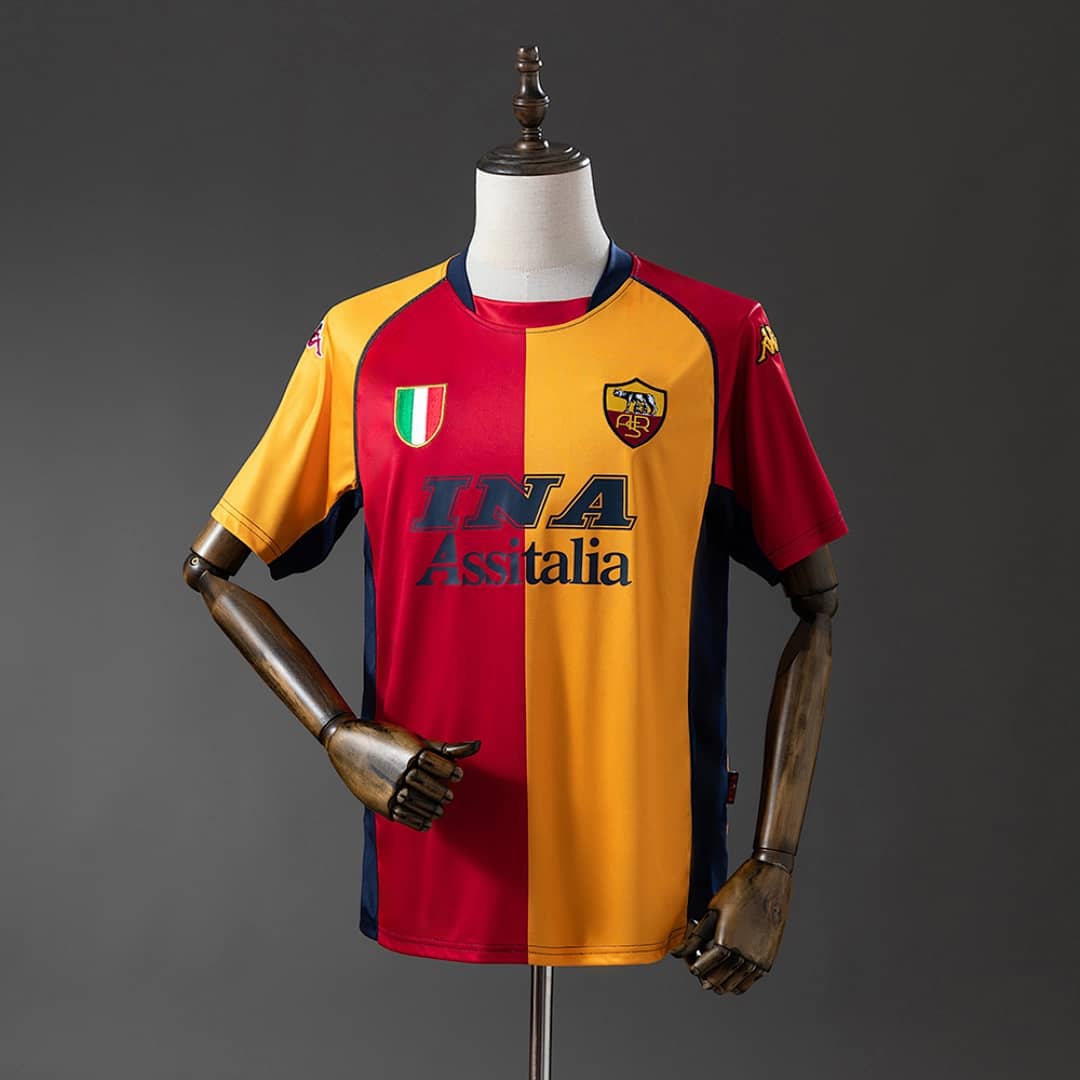 Camisola AS Roma 2001/2002 (Retro)