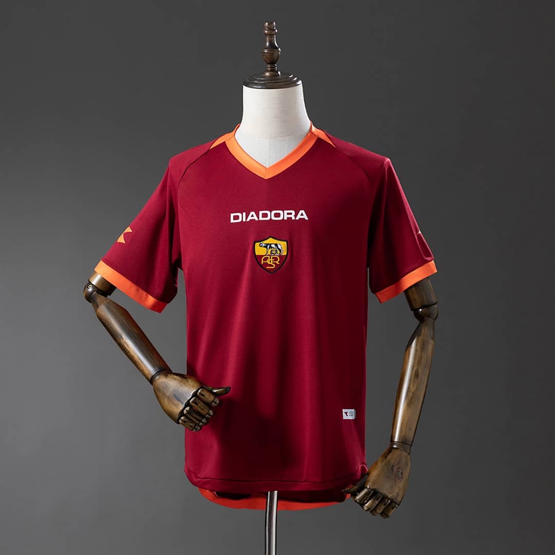 Camisola Principal do AS Roma 2006/2007 (Retro)