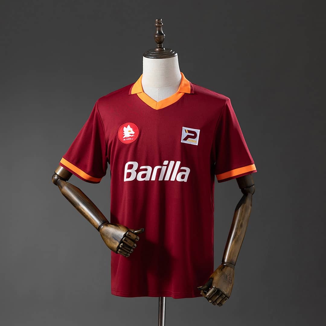 Camisola Principal do AS Roma 1982/1983 (Retro)