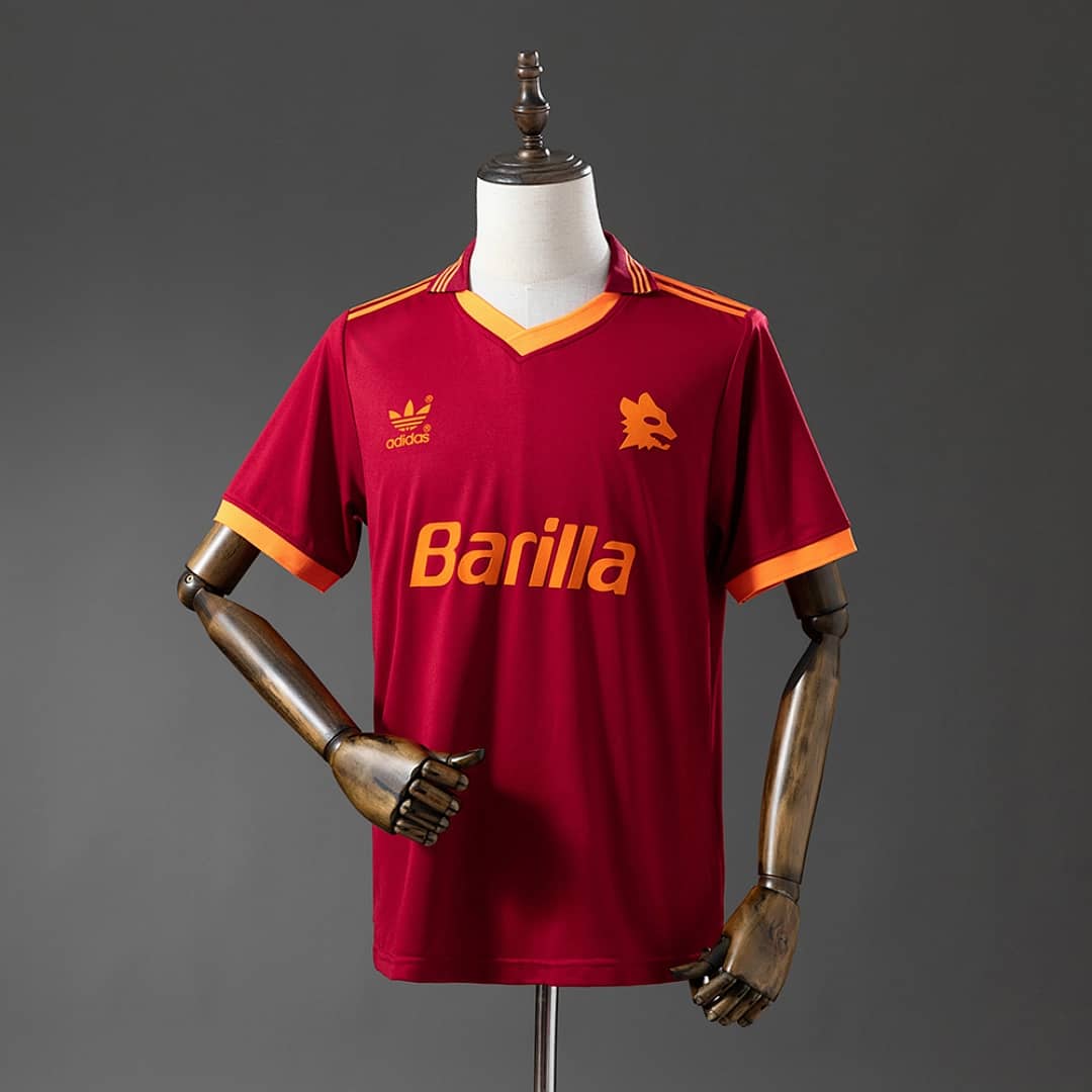 Camisola Principal do AS Roma (Retro) (2)