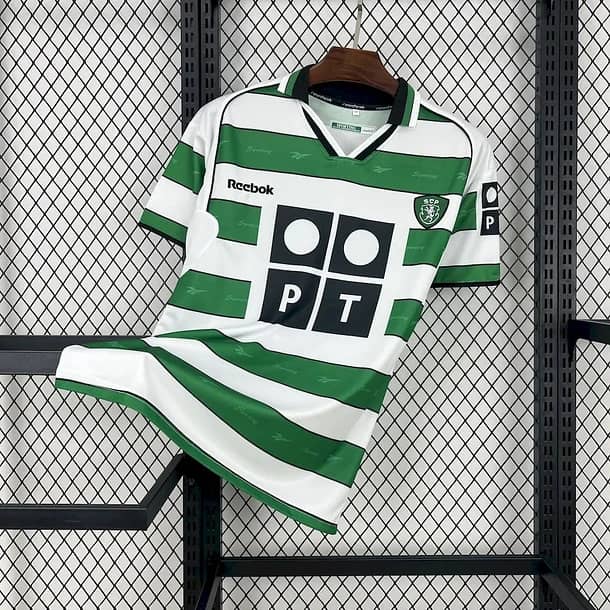 Camisola Retro Sporting CP 2001/2002 Principal