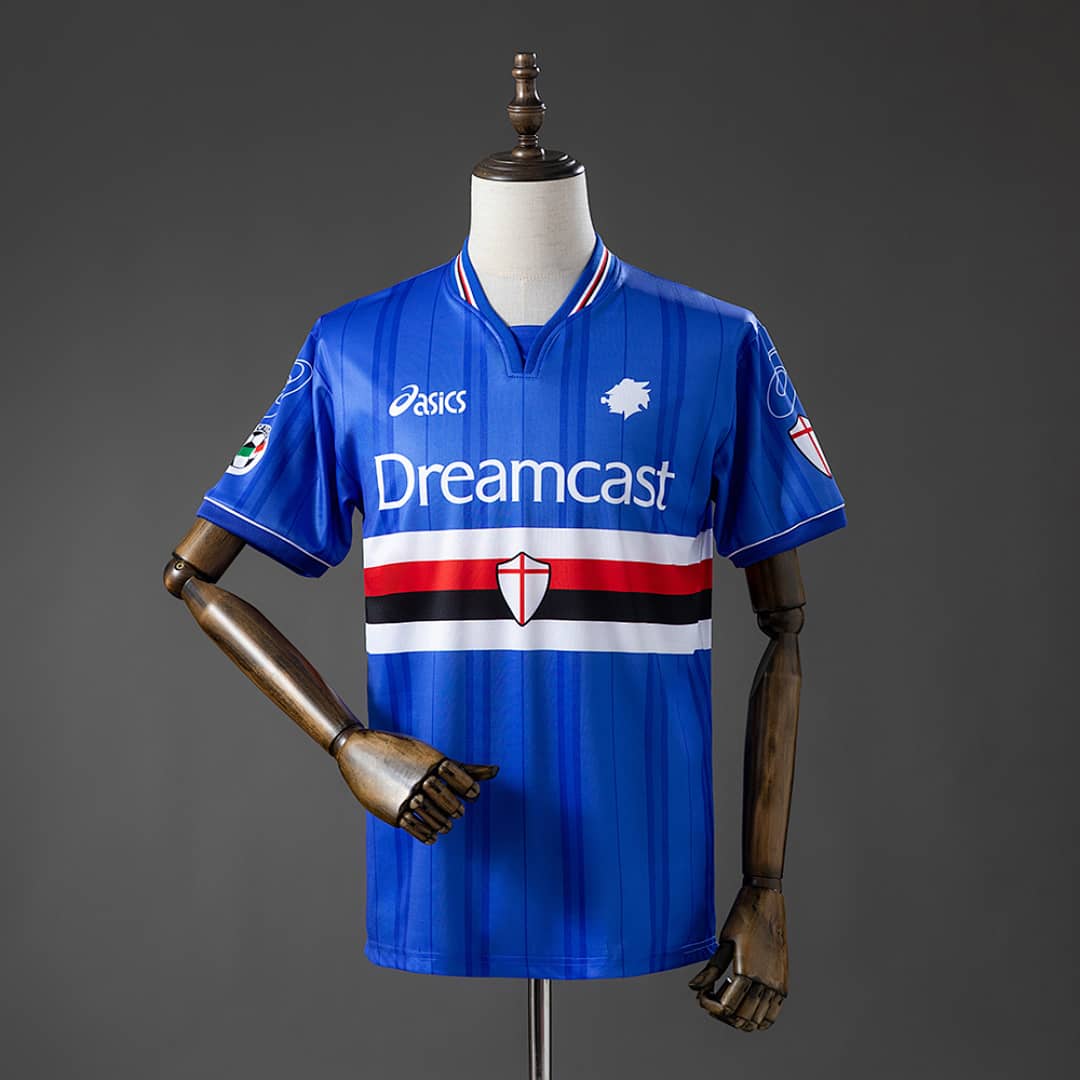 Camisola Sampdoria Retro Principal 00/01