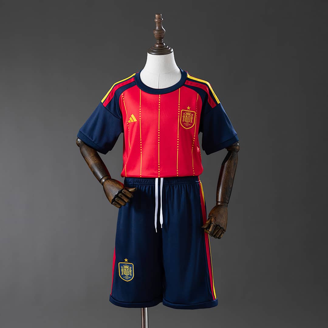 Kit Infantil Seleção Espanha Principal 2026