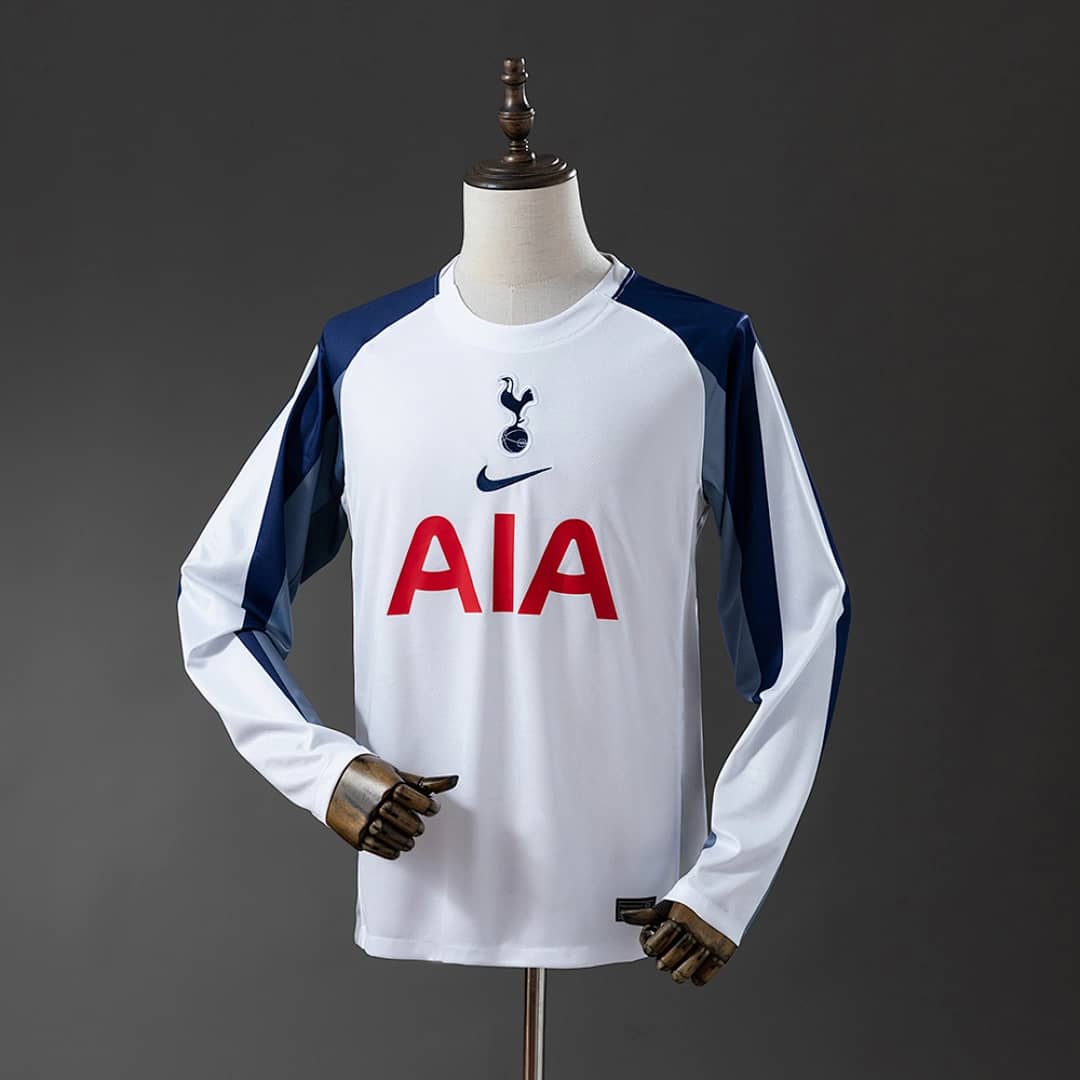Camisola Principal do Tottenham Hotspur 2025/2026 (Manga Longa)