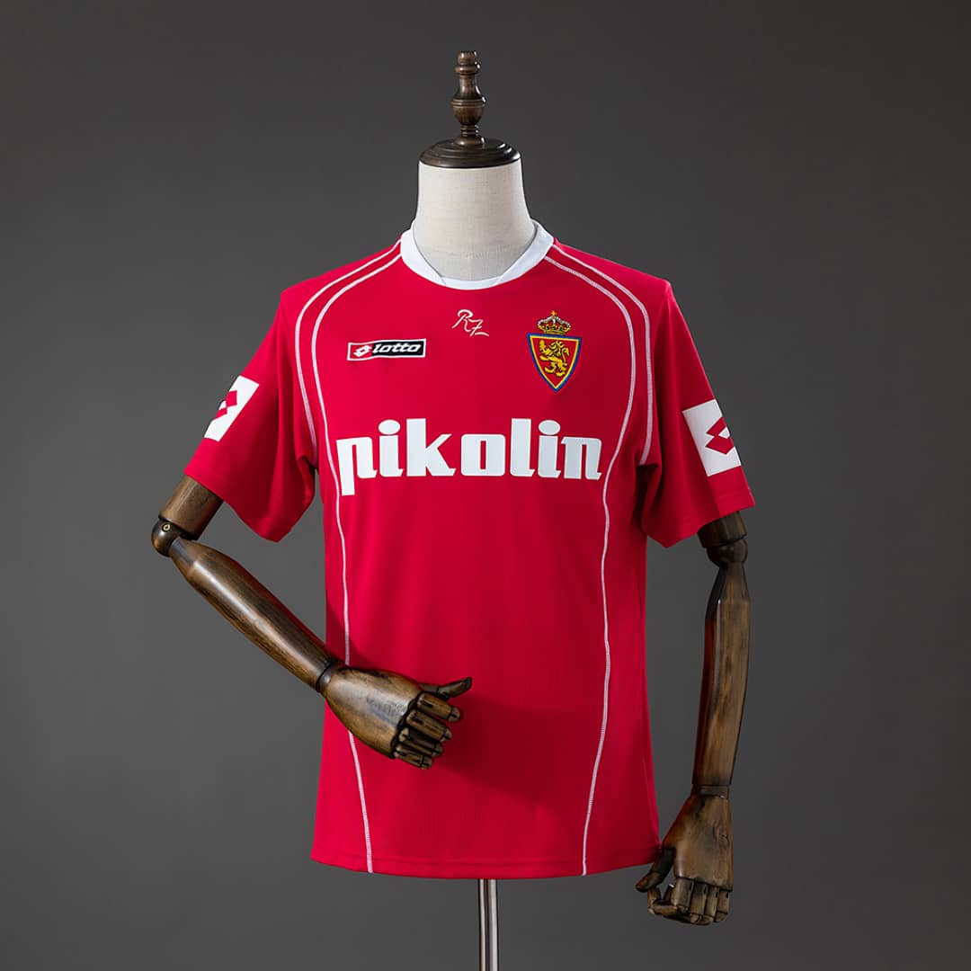 Camisola Fora Zaragoza 2004/2005 Retro