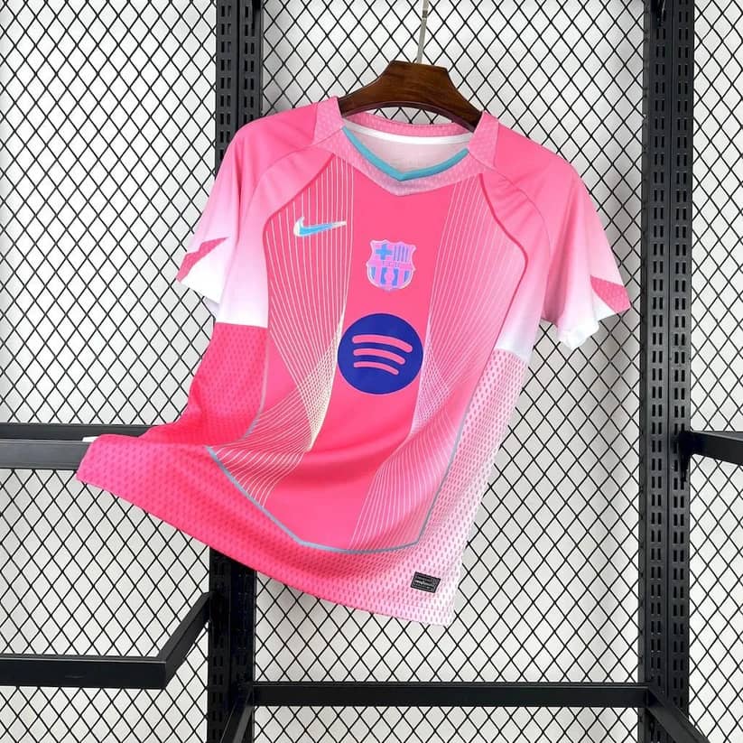 Barcelona 2025/26 Special Edition Bright Pink Jersey