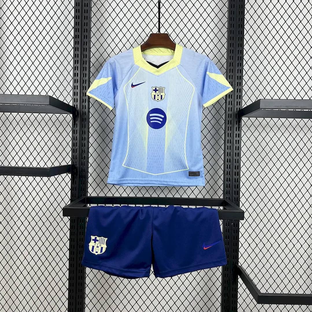 Kit Criança Barcelona blue 2025/26