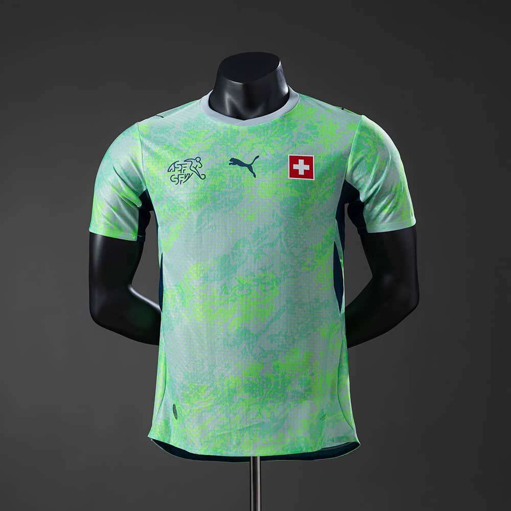 Camisola Fora Suíça Versão Jogador 2026