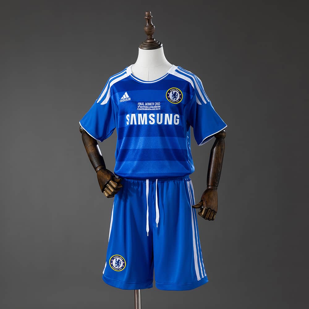 Kit Crianca Chelsea Principal 2012 Champions League