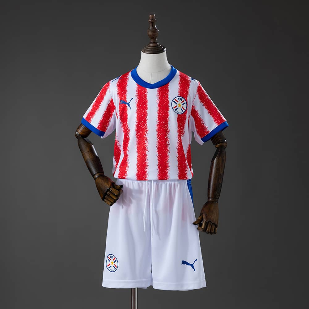 Camisola Principal Paraguai 2026 Criança
