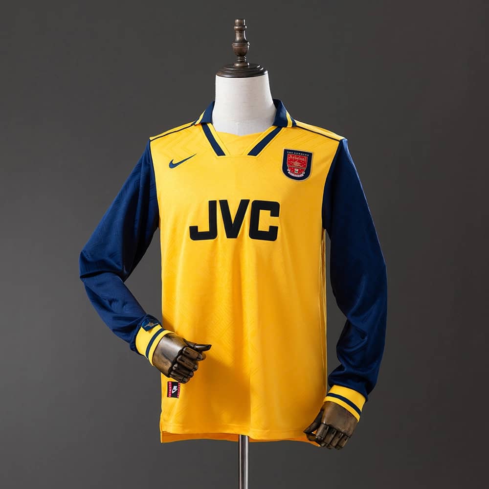 Camisola Arsenal 1996/97 Alternativa Manga Comprida Retro