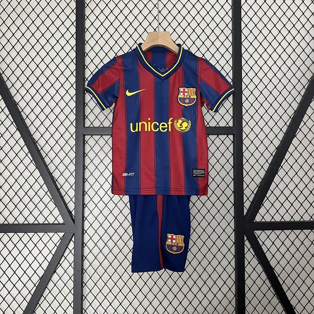 Kit Crianca FC Barcelona Principal 2009/2010