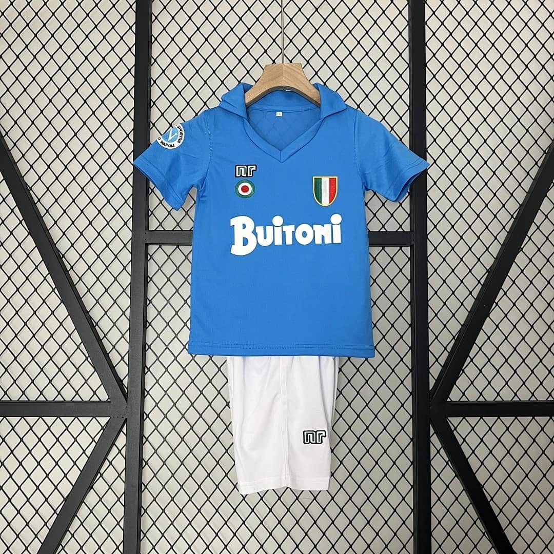 Kit Crianca Napoli Principal 1987/1988