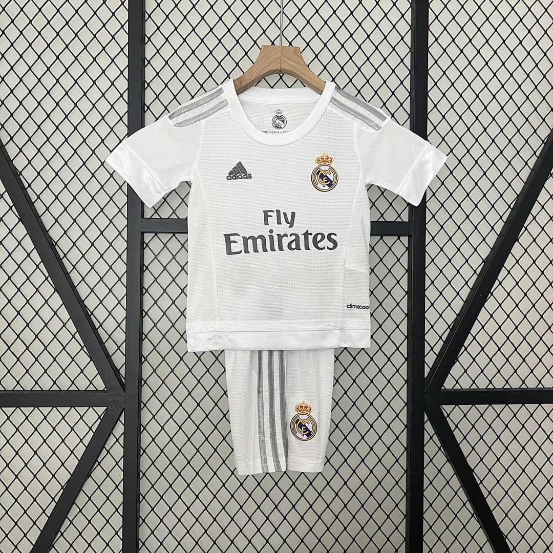 Kit Crianca Real Madrid Principal 2015/2016
