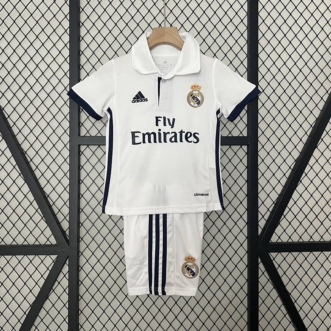 Kit Crianca Real Madrid Principal 2016/2017