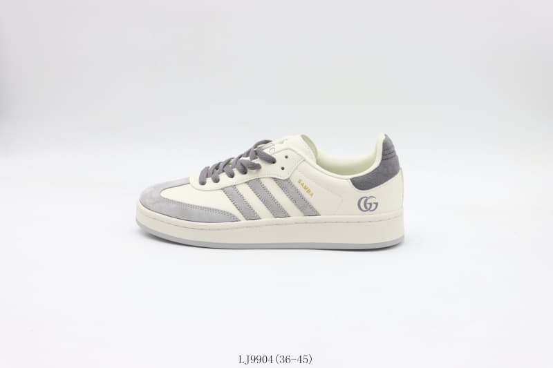 Adidas Gazelle White Grey