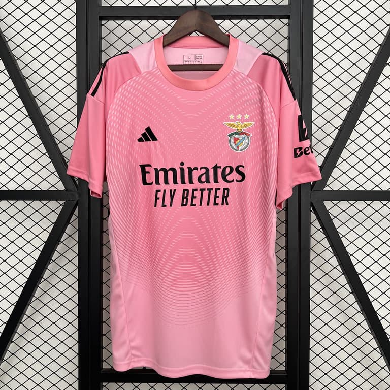 Benfica Goalkeeper Pink Jersey 2025/26