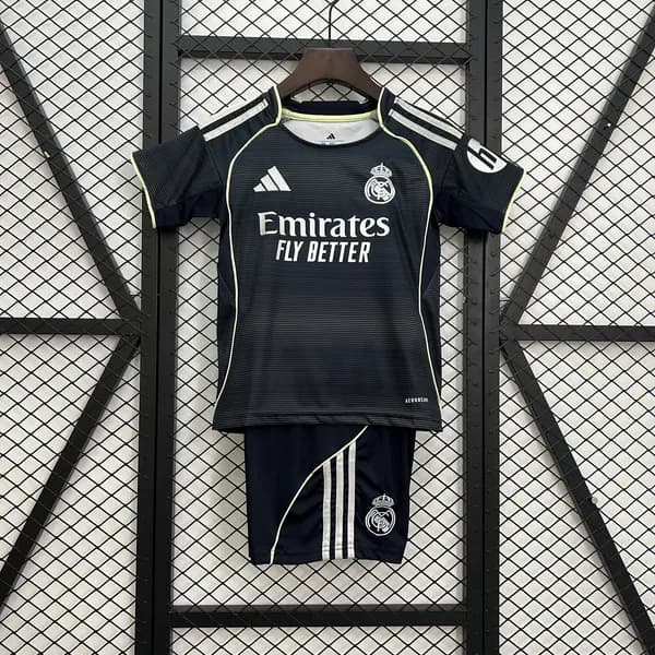 Real Madrid Kids Away Kit 2025/26